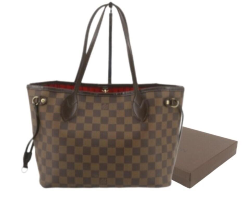 Louis Vuitton Damier Neverfull PM Tote Bag