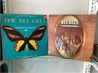Pair Of Early Bee Gees Record LPs