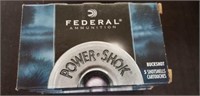 3 packages Federal ammunition buckshot, 5