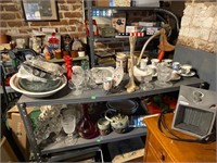 Glassware Shelf Lot
