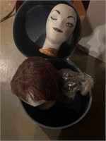 Mannequin head, hair wigs