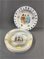 (2) Child's Plates