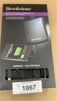 Brookstone rechargeable back up battery