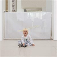 Easy Baby Retractable Safety Gate White Fits