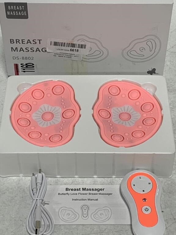 BUTTERFLY LOVE FLOWER BREAST MASSAGER