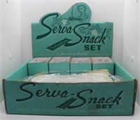 Anchor Hocking Serva-Snack Set in original box