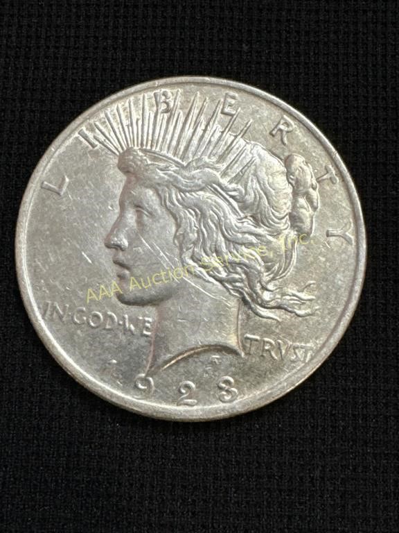 1923 US Peace Dollar