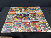 15 Vintage The Defenders Comic Books