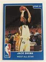 1983 Star Jack Sikma All-Star Card