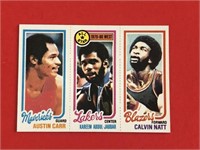 1980 Topps Kareem Abdul-Jabbar Card