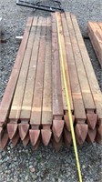 Treated Fence Posts -10’- Times 25 Posts