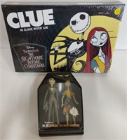 Sealed Nightmare Before Christmas Clue & Dolls