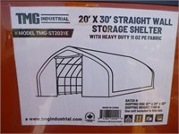 TMG 20x30 Straight Wall Storage Shelter
