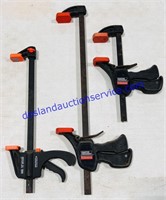 Lot of (3) Clamps