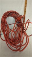 Orange Grounded Extension Cord