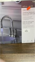 Allen+Roth-Brookes -Center set bathroom faucet