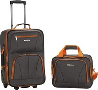 2-Piece Lightweight Carry-On Softsided Luggage