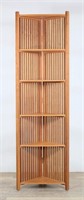 Frank Lloyd Wright Style Corner Bookshelf