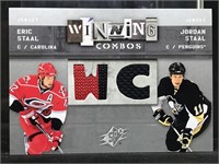 09-10 SPx Winning Combos Eric/Jordan Staal #WC-SS