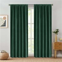 W52 x L84  Curtainking Velvet Blackout Curtains 84