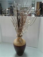 Battery operated lighted Twigs in vase deco