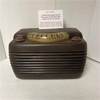 c.1946 Philco 46-420 Tube-Type Bakelite Radio