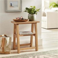 Parkridge Wood Narrow Table  Natural Oak