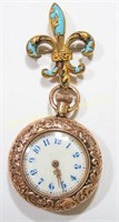 Elfin ladies brooch watch