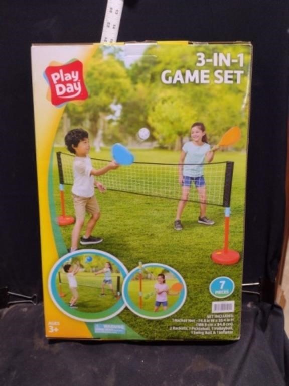 Play Day 3-in-1 Game Set