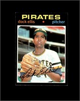 1971 Topps #2 Dock Ellis EX-MT to NRMT+