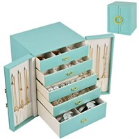 Vesteel Jewelry Box for Women  5-Layer Large Organ