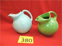 Two Hall Water Pitchers