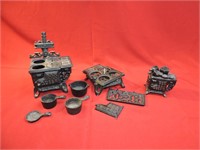 Cast Iron Queen Miniatures Stoves