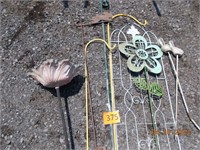 Yard Art, Shepherds Hood, Flower Hangers