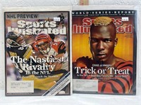 2 Signed Sports Illustrated / Calob Miller &