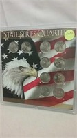 2000 US State Series Quarter Set