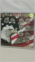 1999 US State Series Quarter Set