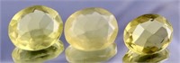 12.48 cts Natural Lemon Quartz Set