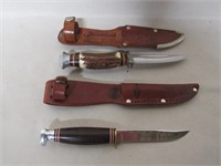 York & Ka-Bar Hunting Knives