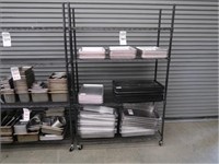 18" X 48" WIRE RACK ON CASTERS