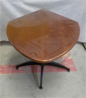 Custom wooden table.