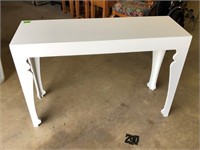 White sofa table 32" X 48"