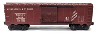 Postwar Lionel O Gauge 6464-50 M&StL box car