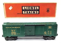 Postwar Lionel O Gauge 6464-75 R.I. box car in box