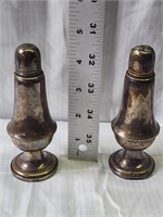 Sterling Sikver Salt AND pepper shakers