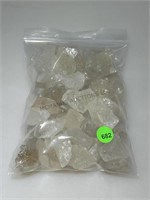 Bagged 2lb quartz Crystal fragments