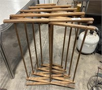 Primitive 6ft Tall Drying Rack.