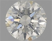 Gia Certified Round Cut .32ct Si2 Diamond