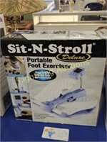NEW SIT-N-STROLL PORTABLE FOOT EXERCISER