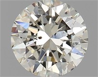 Gia Certified Round Cut .90ct Si2 Diamond